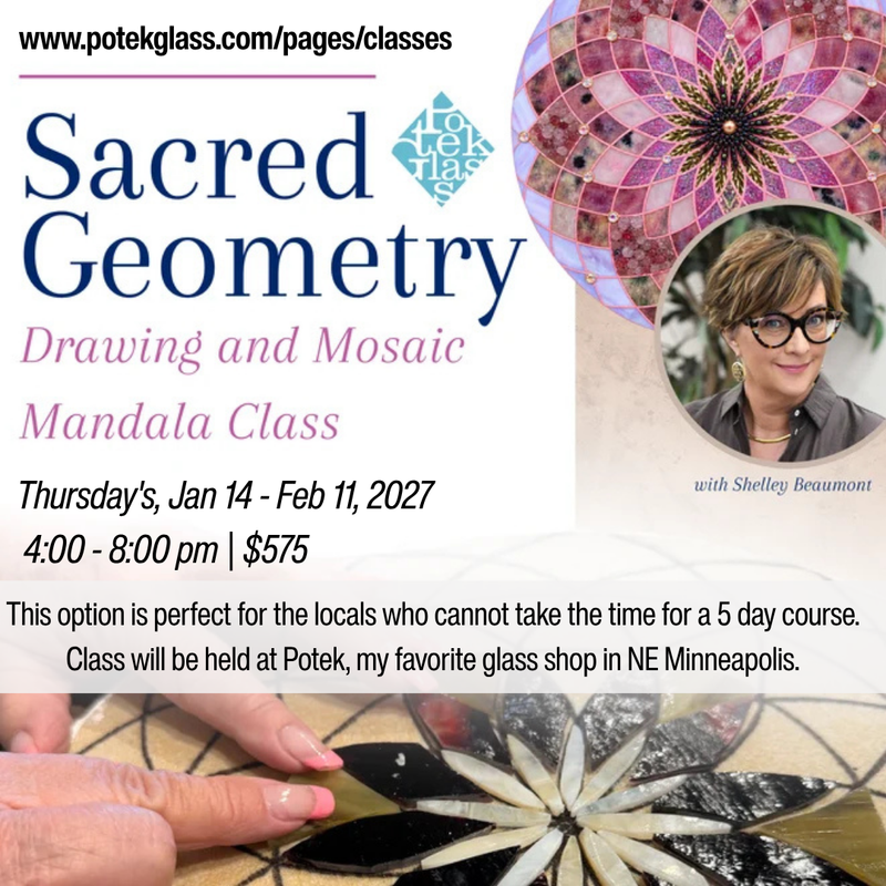 1/7/27 - Sacred Geometry Drawing and Mosaic Mandala Class