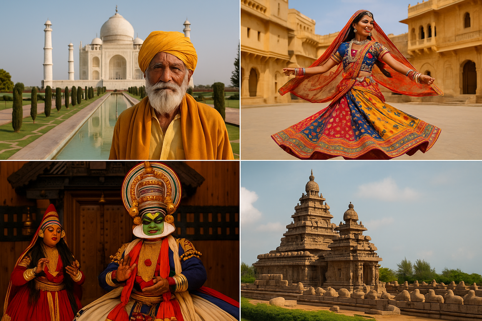 Incredible India Tour for a Cultural Expedition from North to South