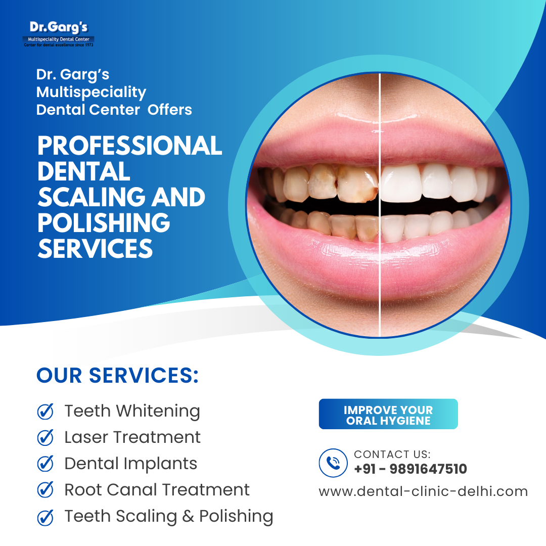 dental scaling and polishing