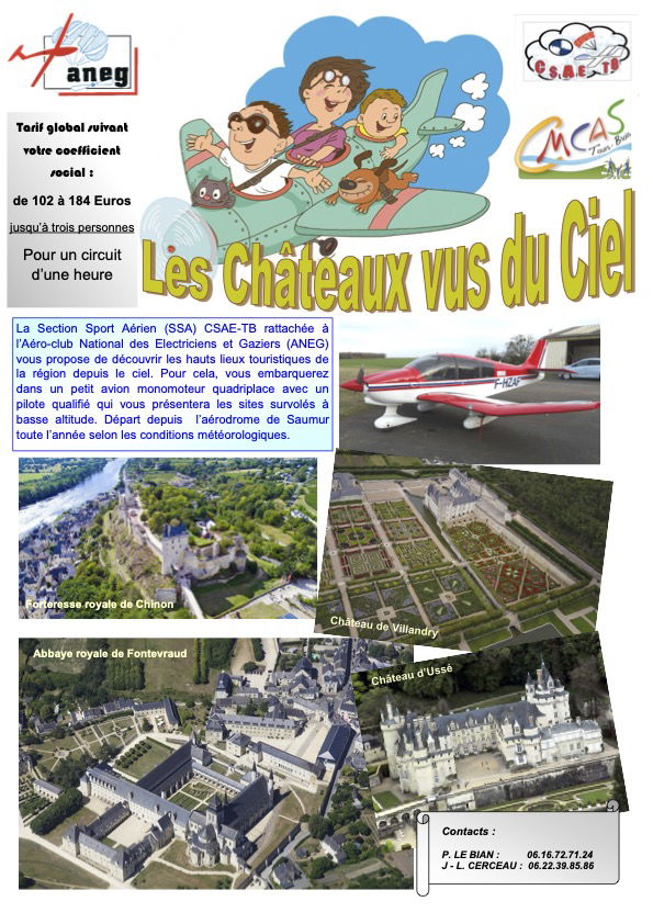 Les Châteaux vus du ciel