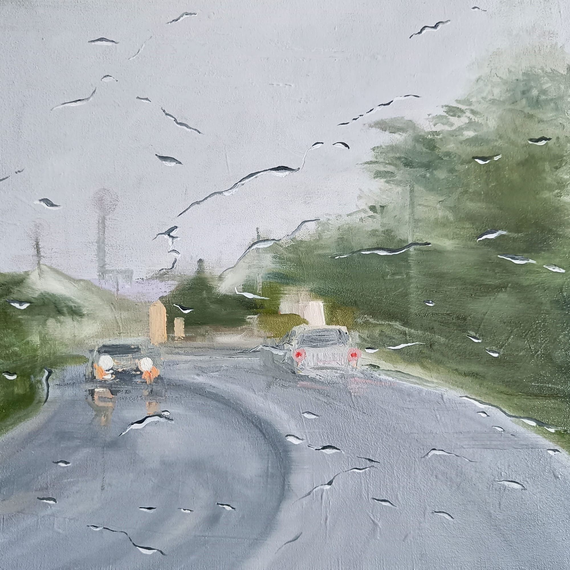 Sur la route, en Bretagne