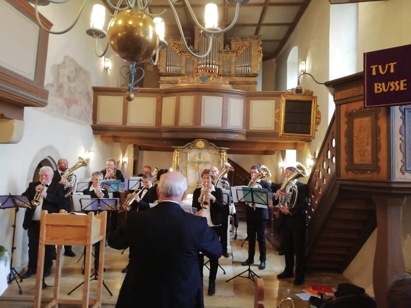 Festgottesdienst 60 Jahre Posaunenchor Steinach / Ens
