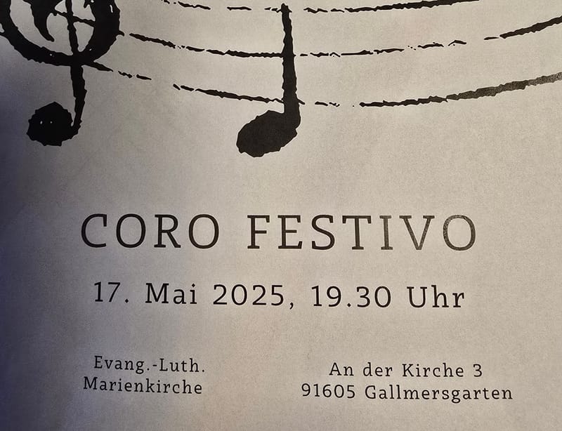 CORO FESTIVO Marienkirche