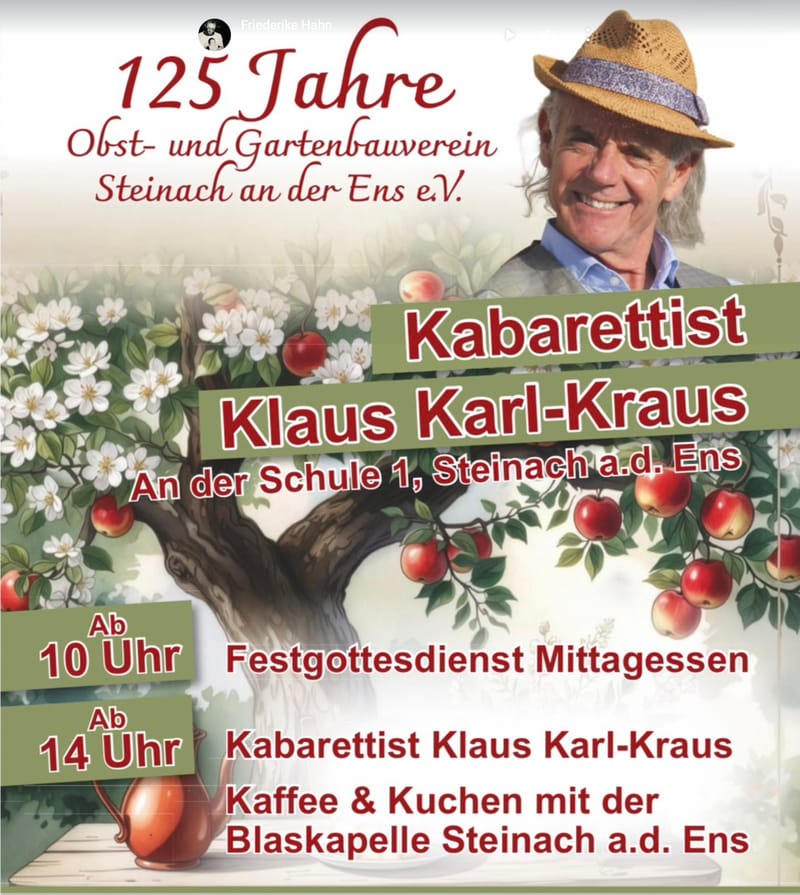 125 Jahre Obst- und Gartenbauverein (OGV) Steinach / Ens
