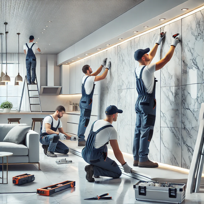 تركيب بديل الرخام الرياض