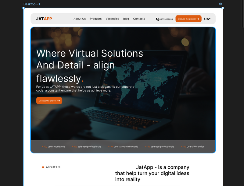 Landing Page