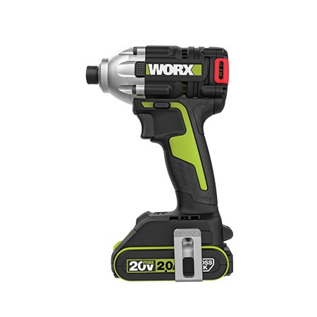 מברגת אימפקט Worx WU290.1 זוג סוללות 2AH