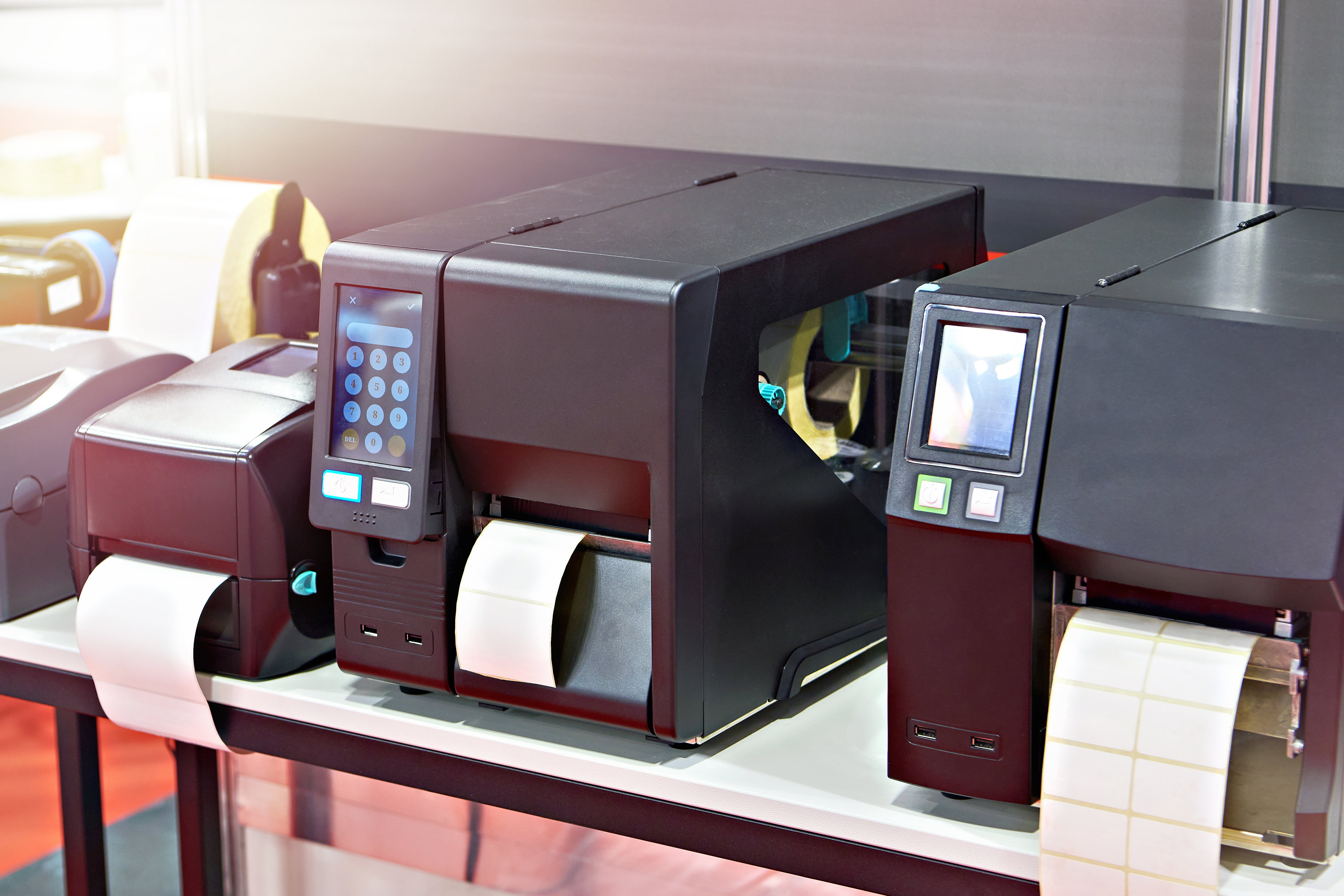 Types of professional label printers we have