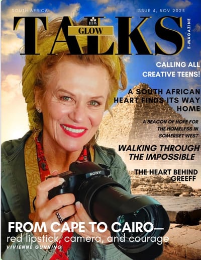 From Cape to Cairo — Featured in Glow Talks Magazine