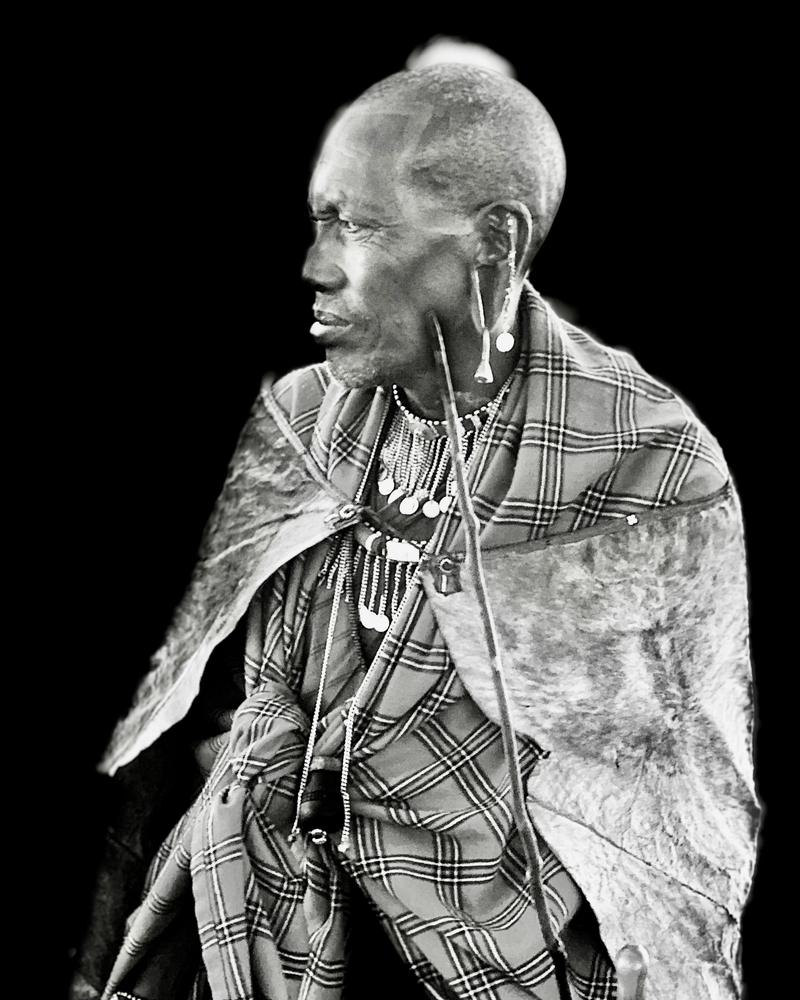 FACES OF MASAI, KENYA