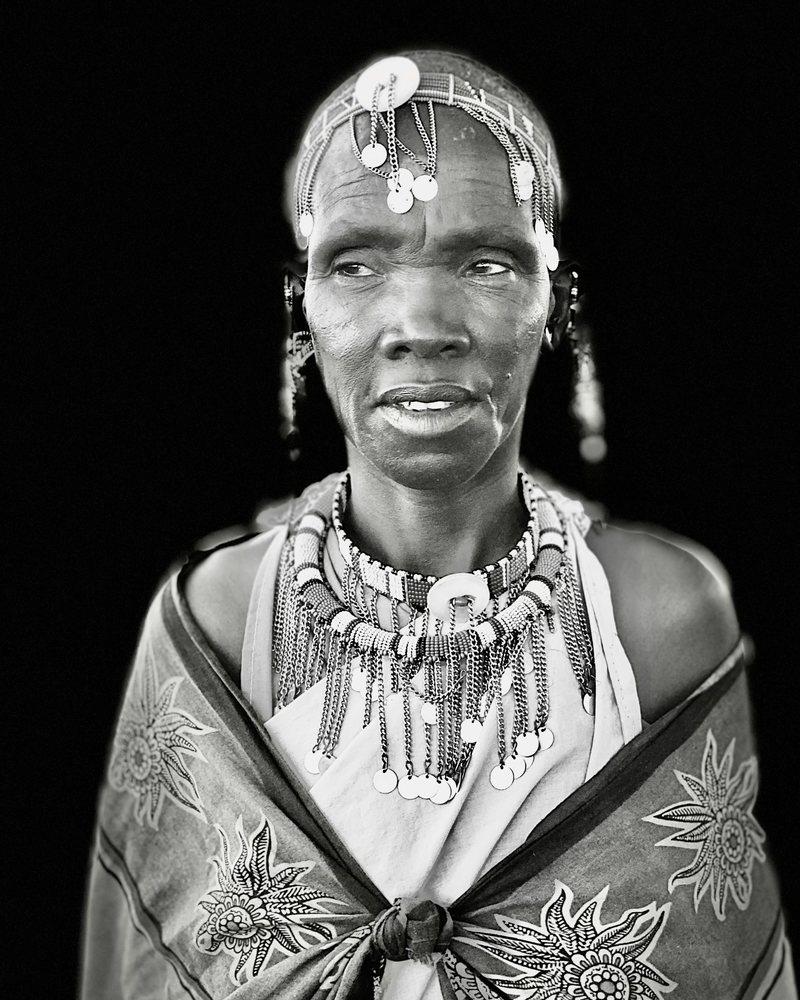 FACES OF MASAI, KENYA