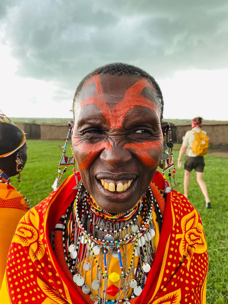 FACES OF MASAI, KENYA