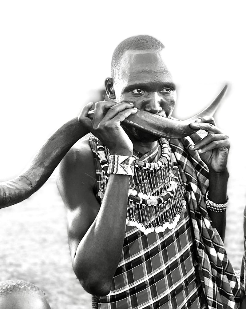 FACES OF MASAI, KENYA