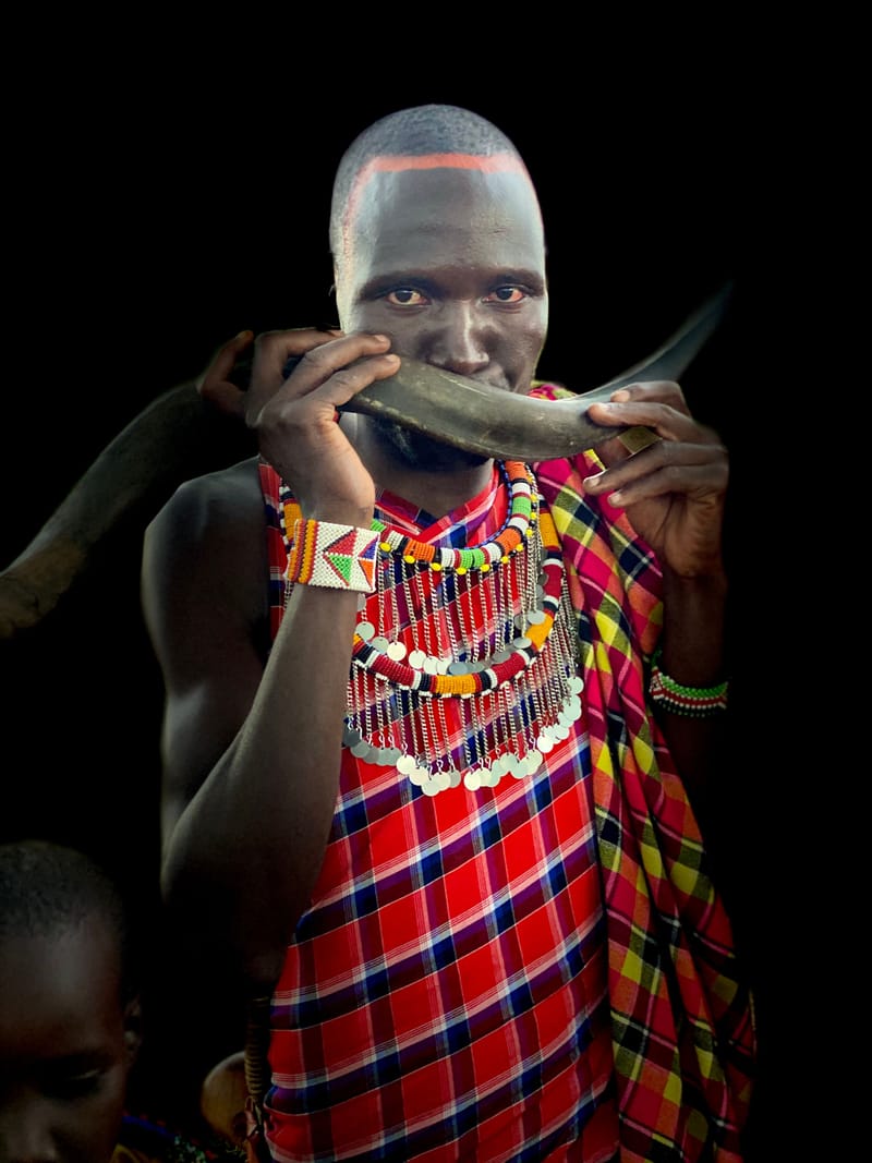 FACES OF MASAI, KENYA