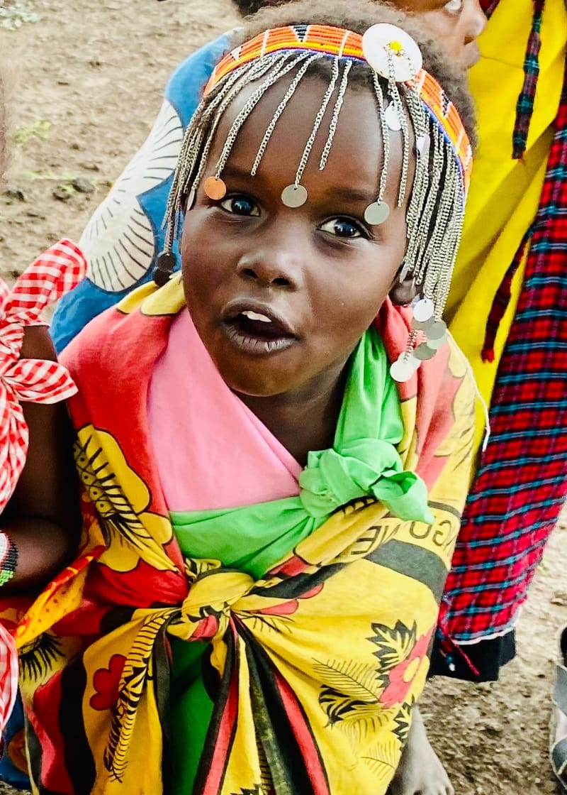 FACES OF MASAI, KENYA