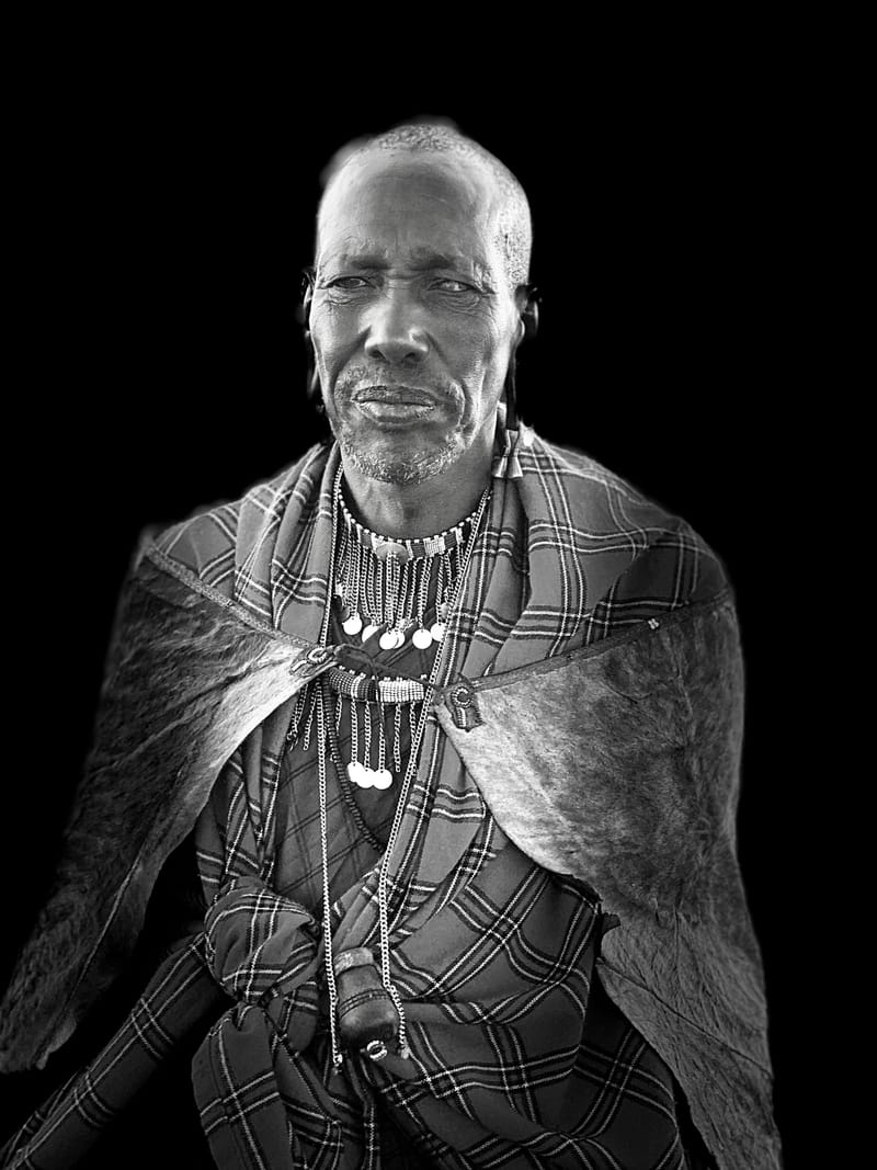 FACES OF MASAI, KENYA