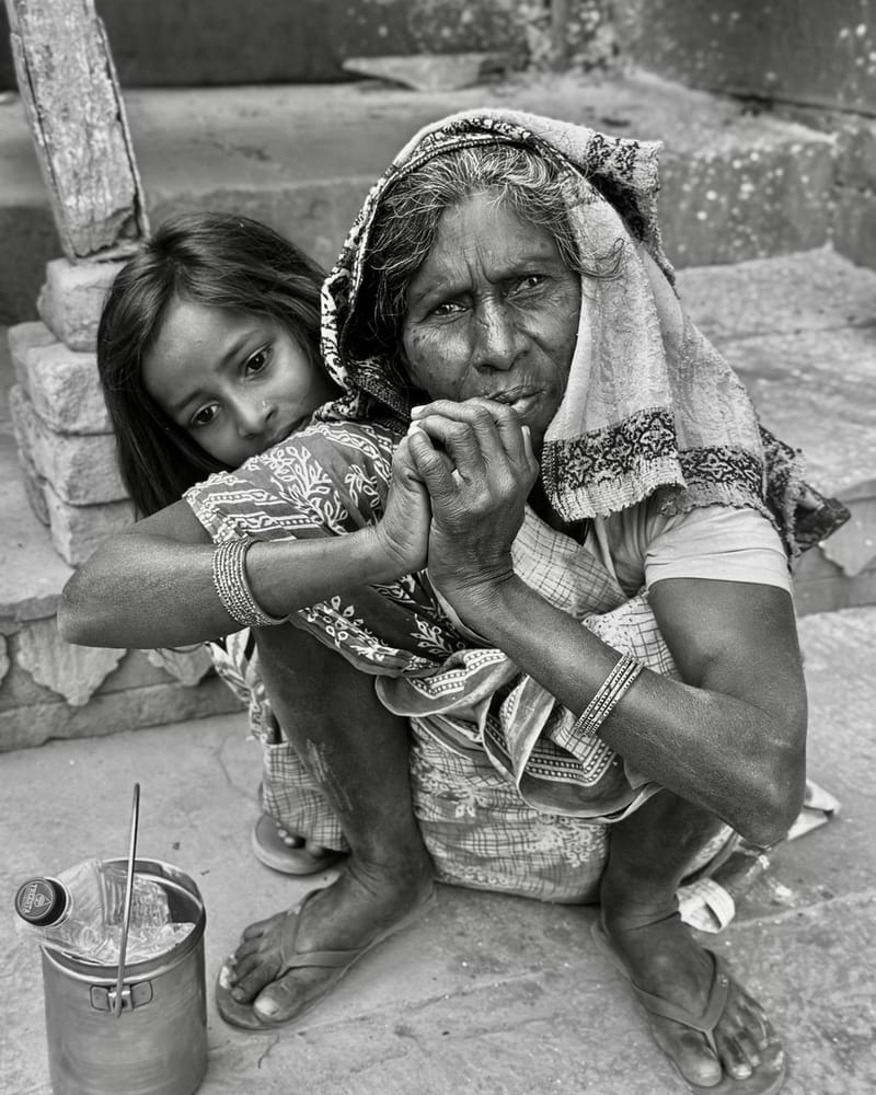 Black & White Faces of The World