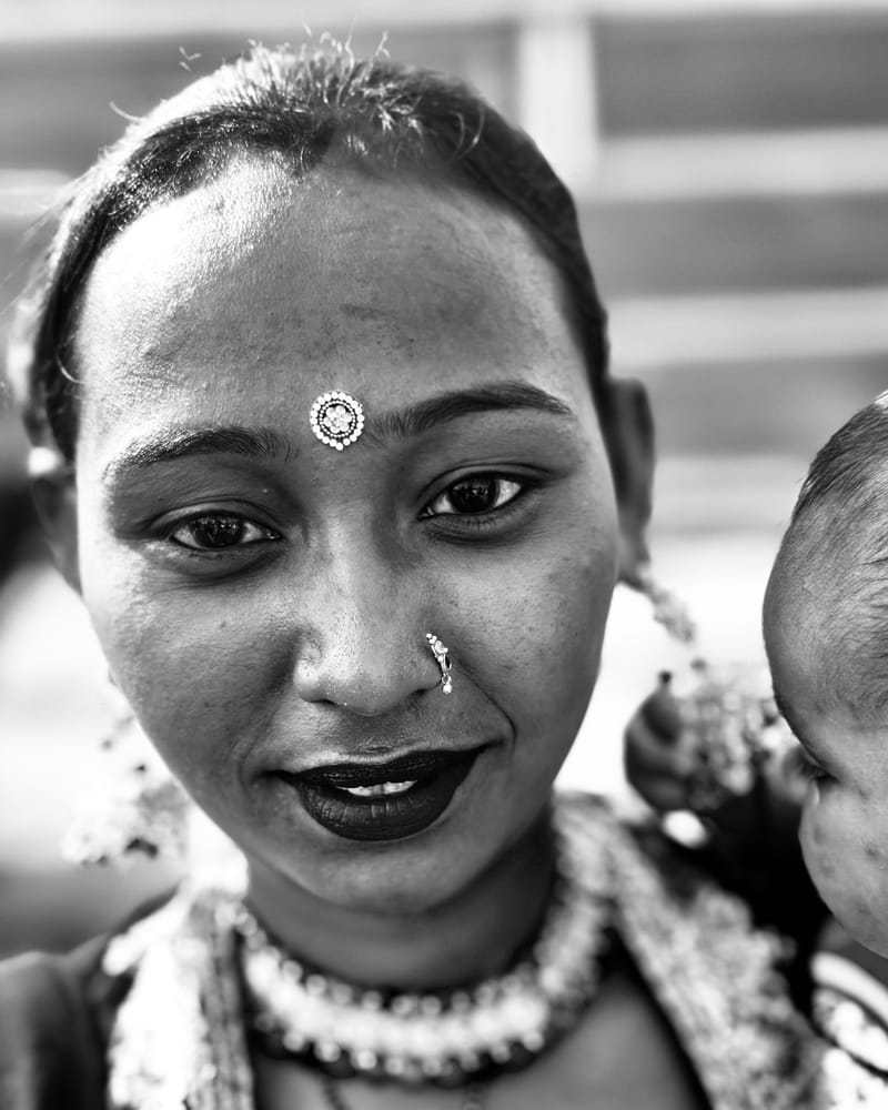 Black & White Faces of The World