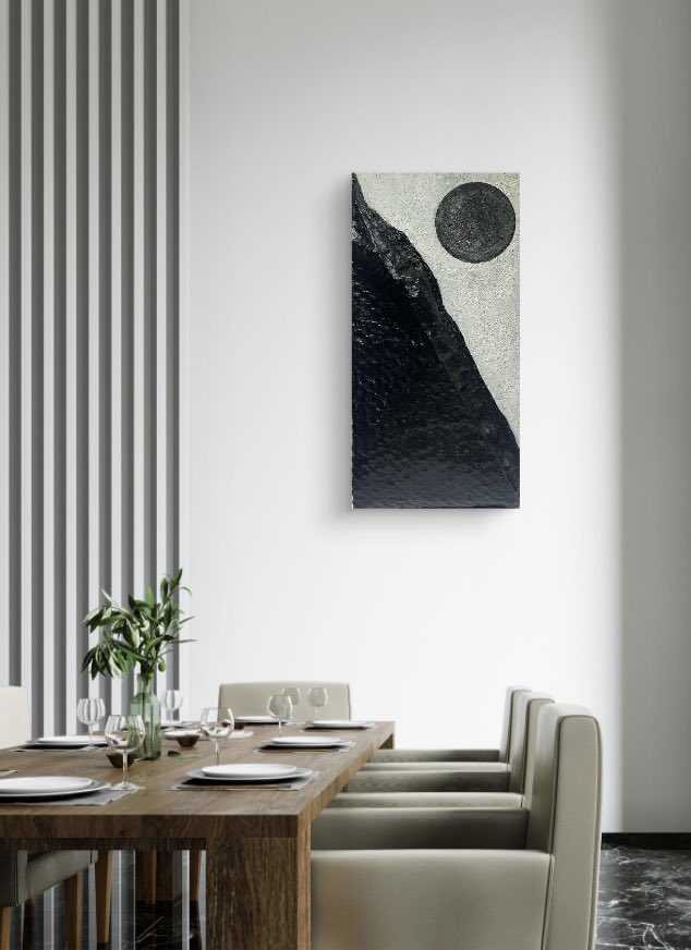 Dark side of the moon (50x100) € 660