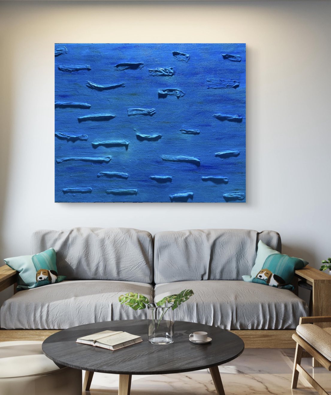 Ocean Eyes (100x120) € 1100