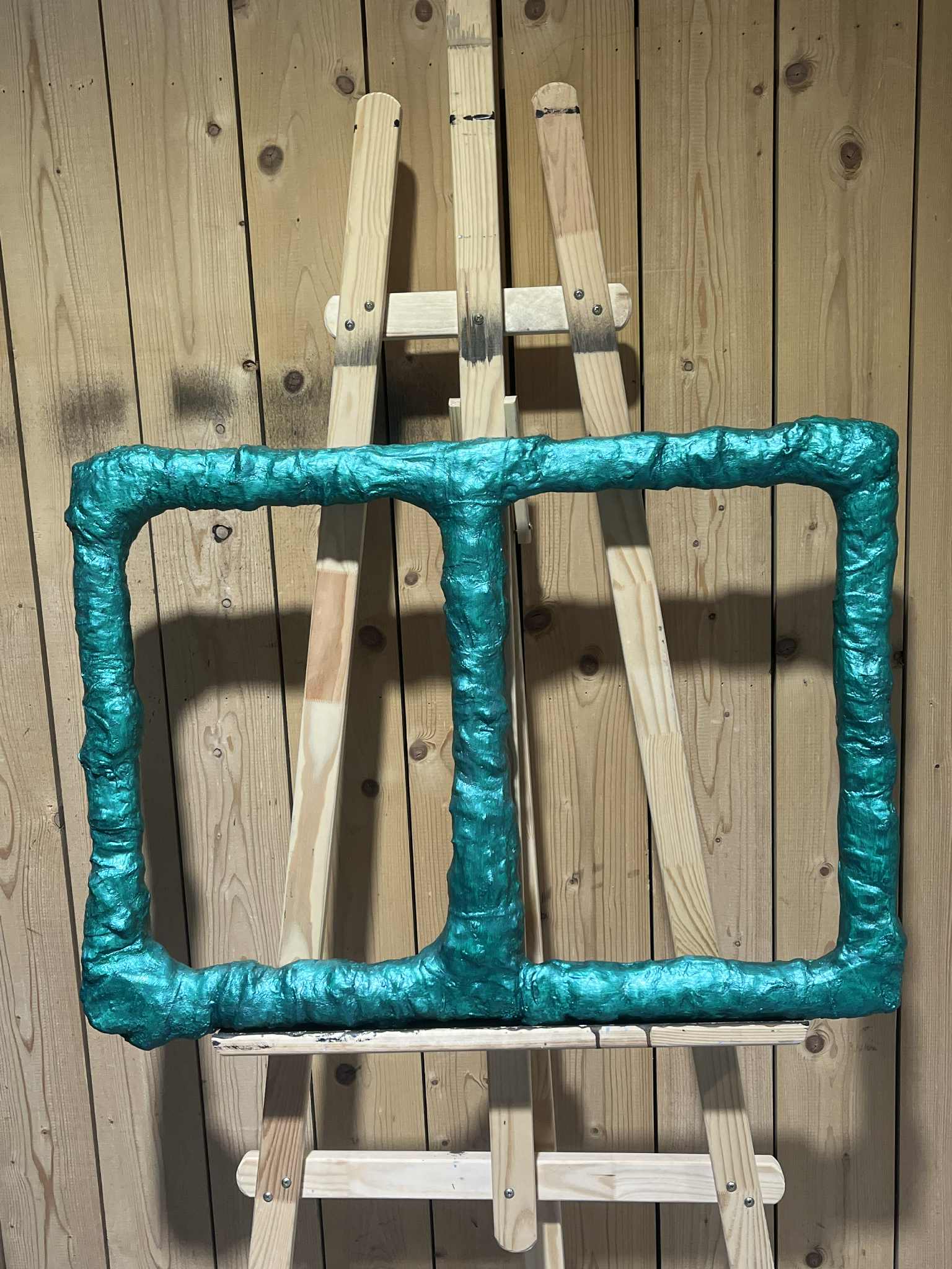 Frame of Absence - green (51x72)
