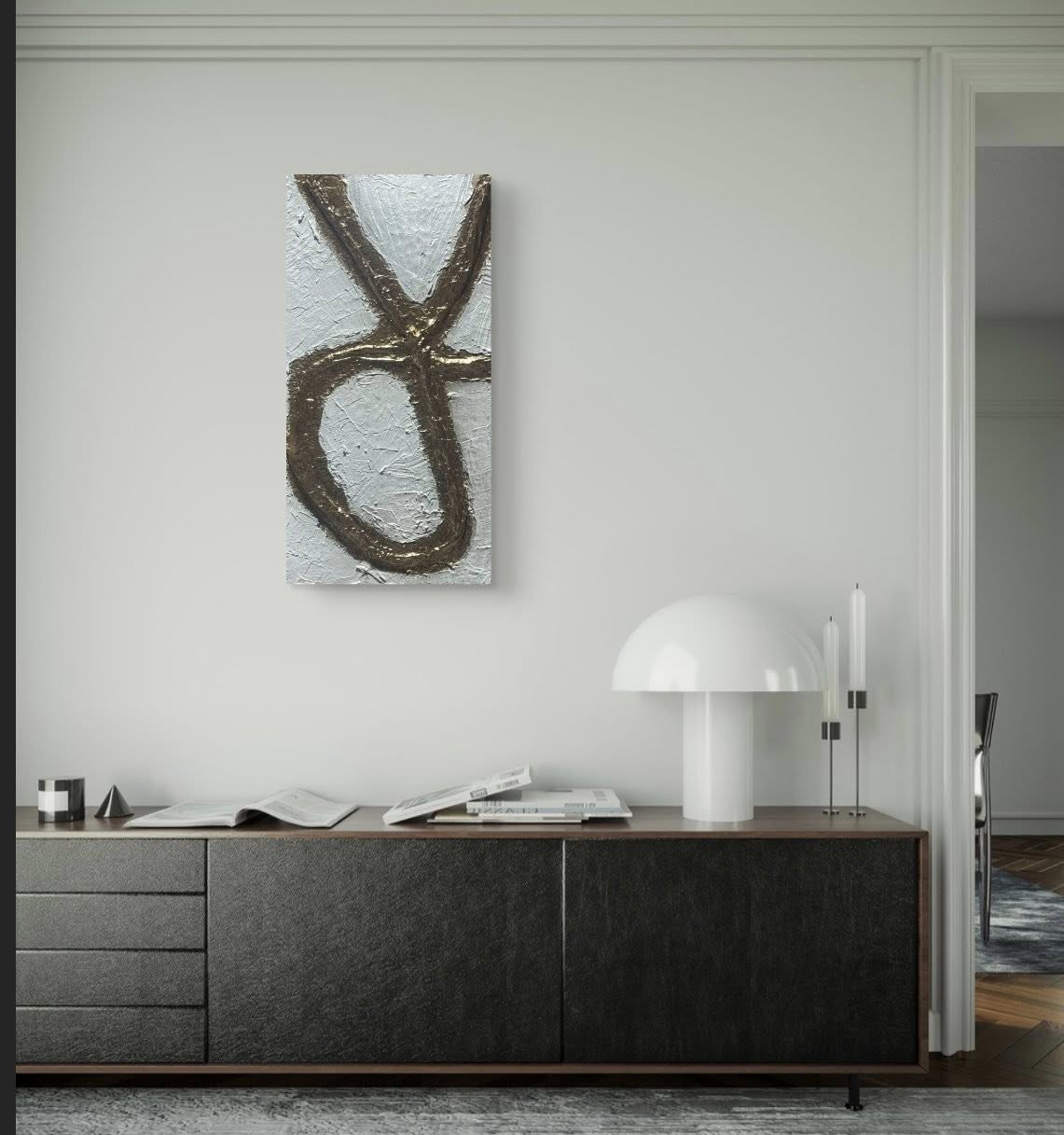 The rope around my neck (30x60)