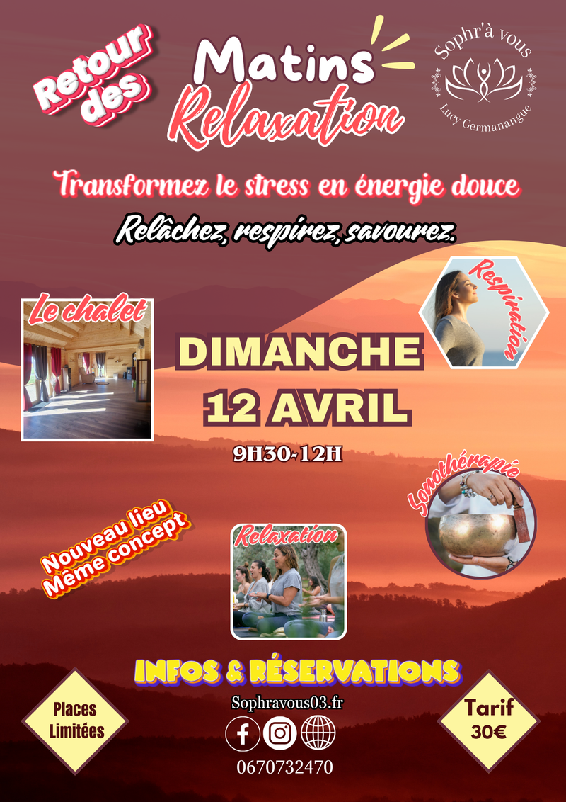 Matin Relaxation Avril 2026