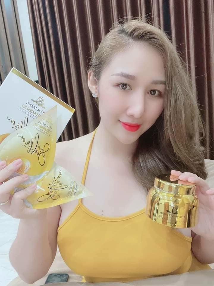 tắm trắng collagen