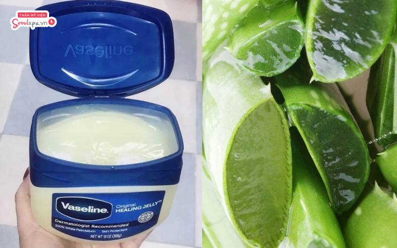 Trộn vaseline làm trắng da