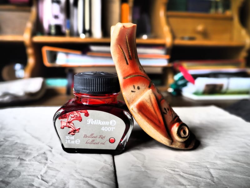 Pelikan 4001 Czerwony