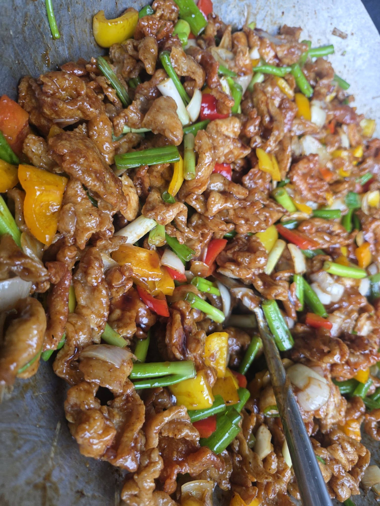 Stir Fry Chicken with sweet Chilli sauce
