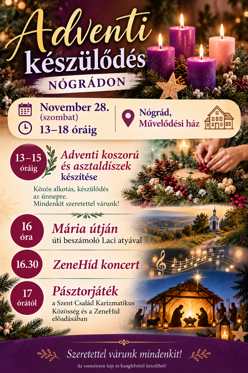 Adventi készülődés