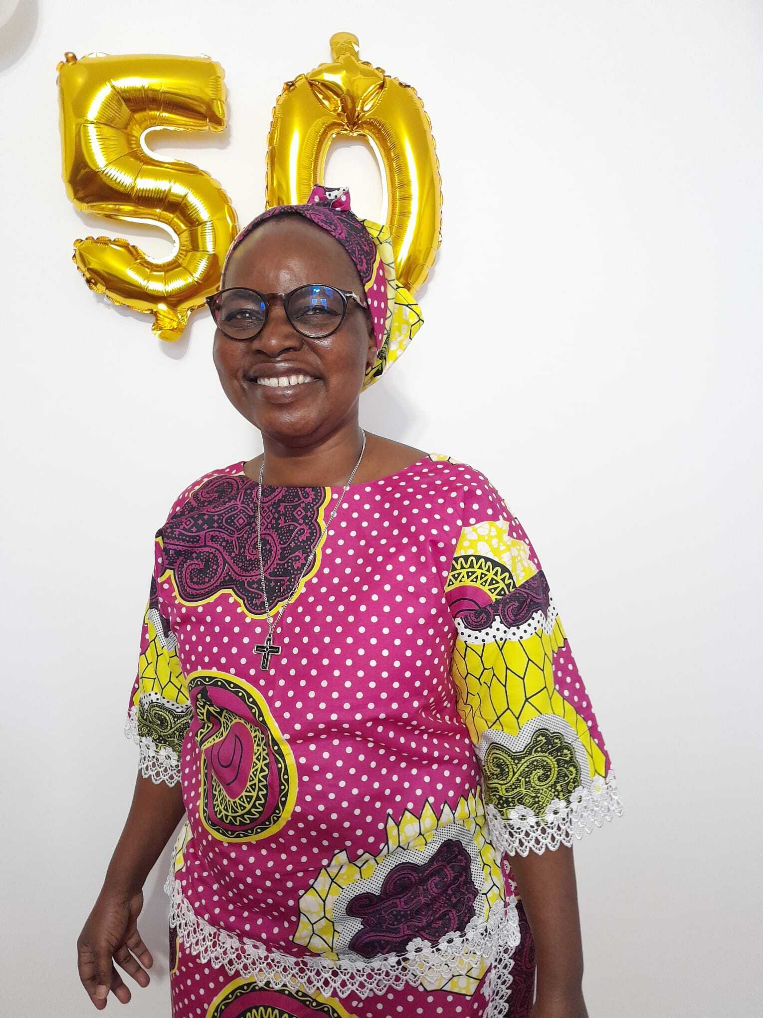 50e anniversaire de Sœur Justine