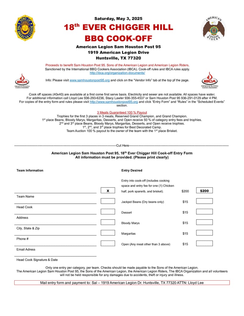 18th Ever Chigger Hill