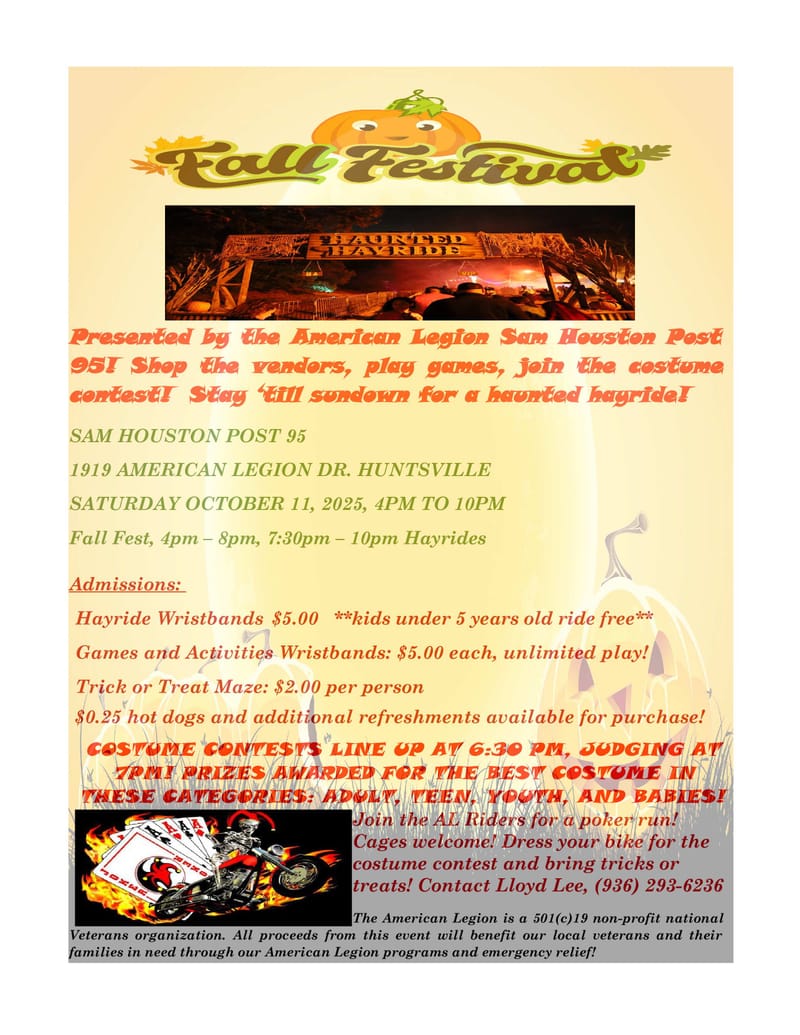 Fall Festival and Haunted Hayride
