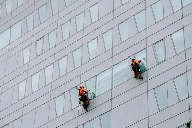 glasbewassing