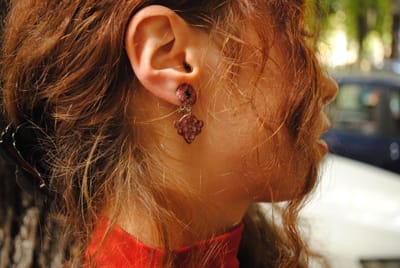 Painted Earrings & Ear-Clips