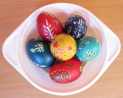 My Painted Easter Eggs