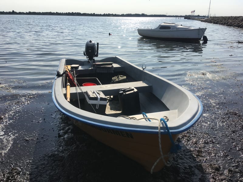 Jolle på Reersø