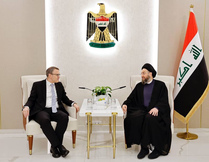 التقى سماحة السيد عمار الحكيم  سعادة السفير التركي الجديد لدى العراق أنيل بورا إنان