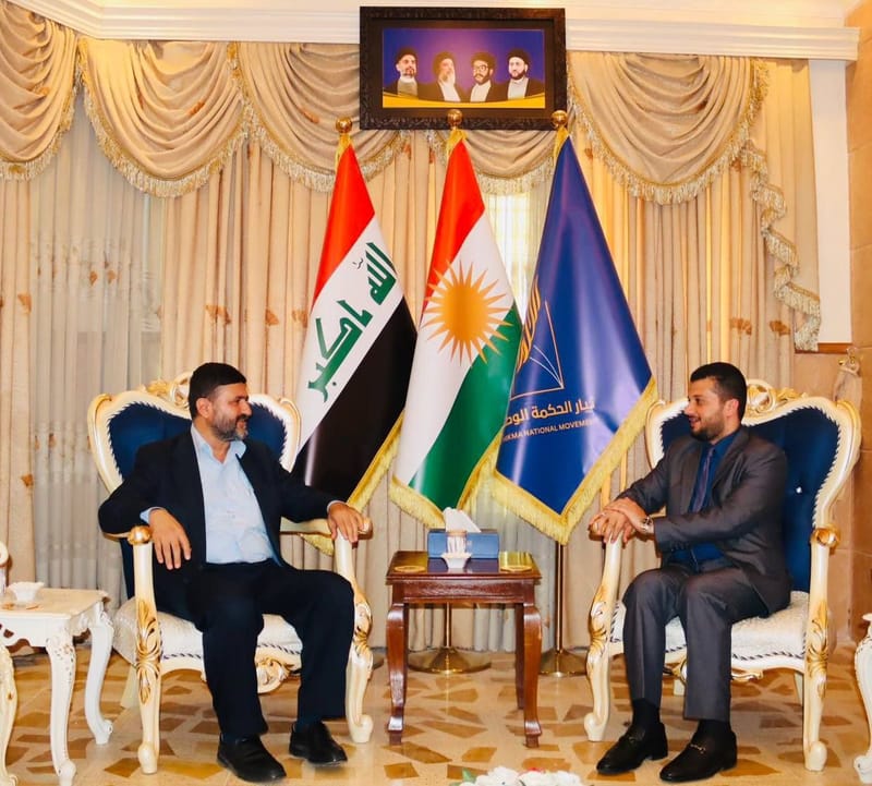 بمكتب تيار الحكمة الوطني في أربيل.. استقبل الأستاذ صباح الصالحي الاستاذ شوان رابر عضو المكتب السياسي لجماعة العدل الكردستانية