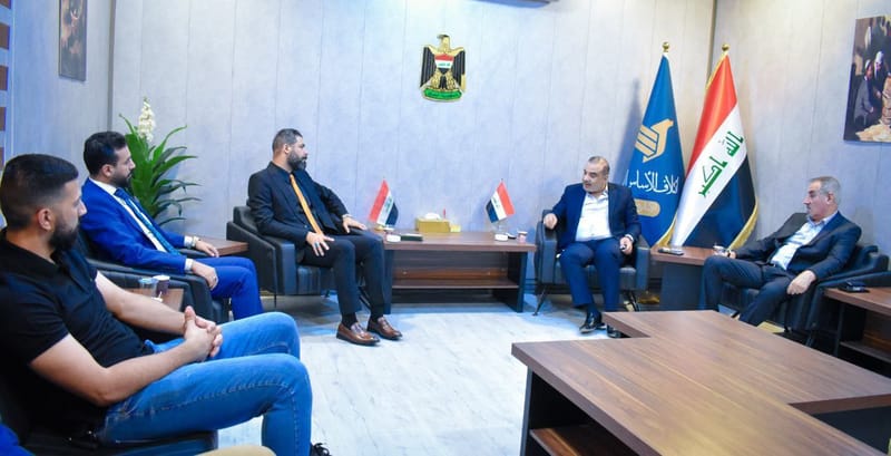 ضمن برامج مكتب العلاقات الوطنية والمهني زار معاون مسؤول مكتب العلاقات الوطنية المركزي لشؤون بغداد والشمال الاستاذ كرم كاظم الخزعلي الأمين العام لحركة مد الاستاذ ذو الفقار حسين والمؤتلف مع تحالف الأساس العراقي.