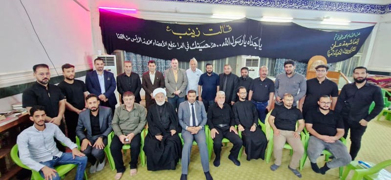 خلال زيارته إلى محافظة كربلاء المقدسة.. مسؤول تنظيمات الفرات الأوسط الأستاذ حيدر العويدي يلتقي جمعاً من قيادات التيار في المحافظة.