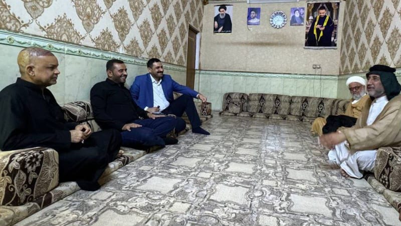 من ميسان.. مسؤول تنظيمات الجنوب السيد قصي الموسوي يجري لقاءات متعددة مع وجهاء المحافظة ويحضر في عدد من المناسبات.