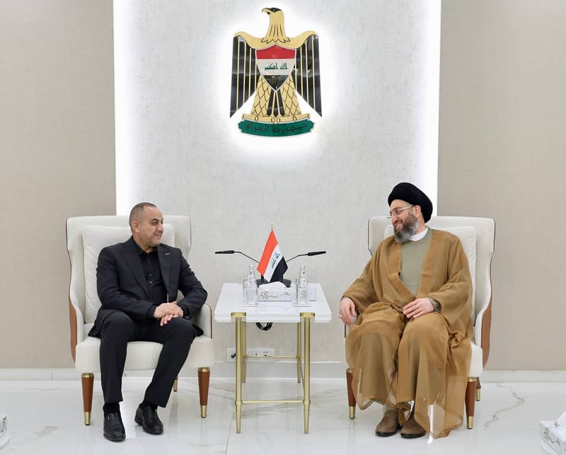 إلتقي سماحة السيد عمار الحكيم رئيس وعدد من أعضاء مجلس محافظة ذي قار