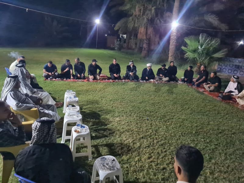 أمين محافظة بابل الأستاذ سالم المسلماوي يواصل جولاته المستمرة في مختلف مناطق المحافظة.