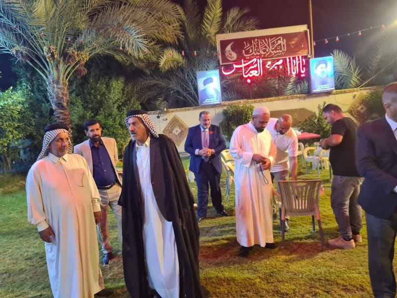 أمين محافظة بابل الأستاذ سالم المسلماوي يواصل جولاته المستمرة في مختلف مناطق المحافظة.