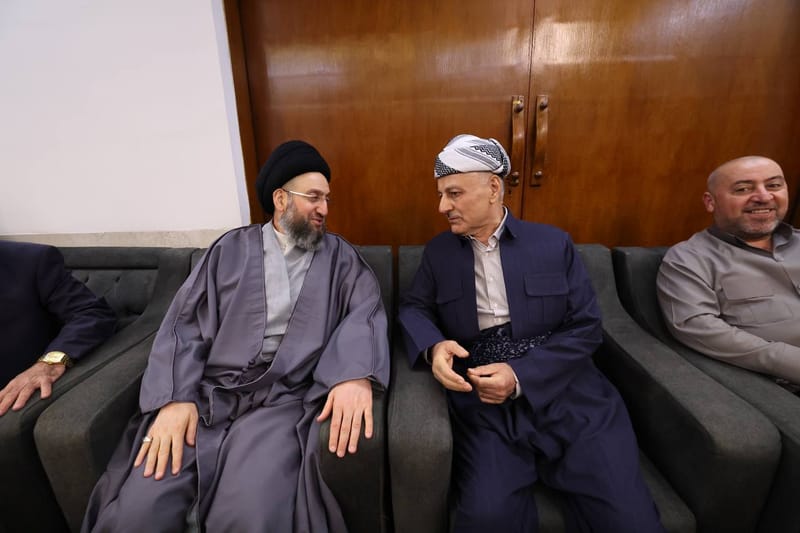 زيارة السيد عمار الحكيم  تكية الاخ العزيز الشيخ حسين رشيد لولاني برادوست في أربيل