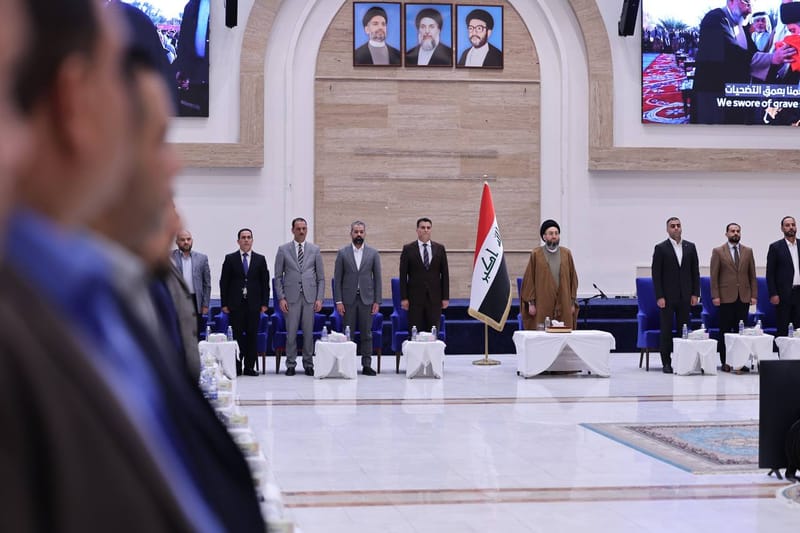 خلال لقاء سماحة السيد عمار الحكيم  جمعا من القيادات التنظيمية لتيار الحكمة الوطني في الفرات الأوسط