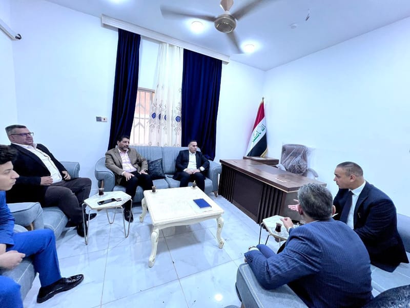 خلال زيارته إلى محافظة بابل.. مسؤول المكتب الإعلامي المركزي الأستاذ أياد فاضل يلتقي رئيس مجلس المحافظة الأستاذ أسعد المسلماوي